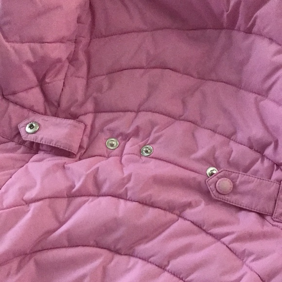 Girls Lands End Pink Puffer Vest - Picture 13 of 15